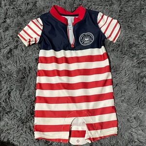 Nautical Striped Baby Gap swim/sunblock